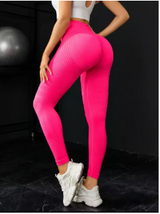 Legging Anti-Cellulite Gaufré Sevria — Taille Haute Effet Sculptant - vue 4