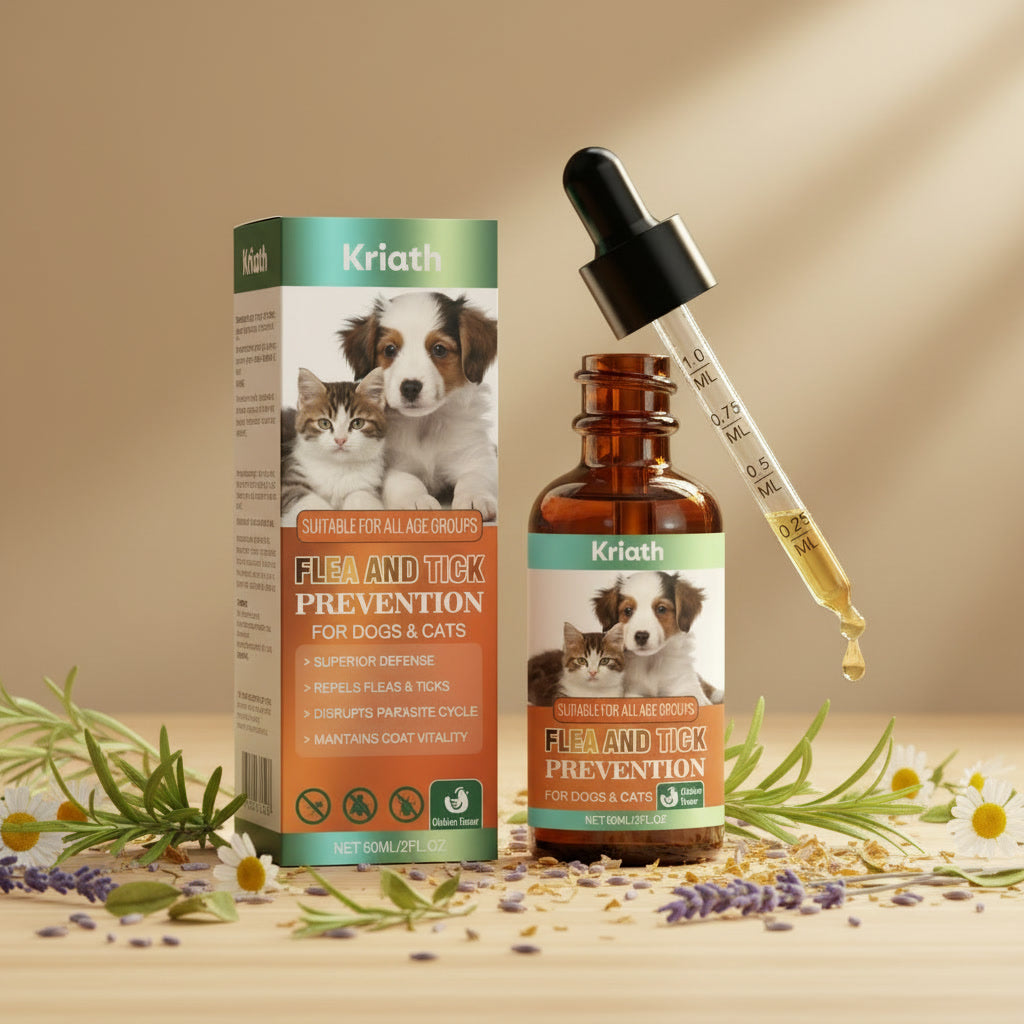 Anti-Puces et Tiques - Spray Naturel